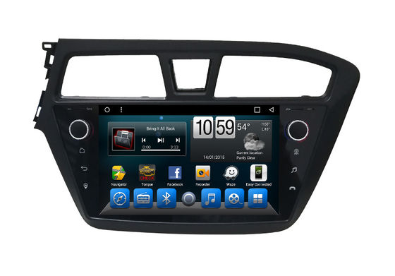 চীন Android 7.1 2 Din Car Radio Hyundai DVD Player Bluetooth GPS Head Unit for I20 সরবরাহকারী